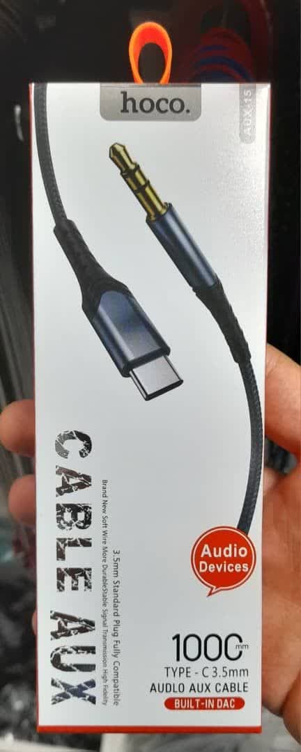کابل هوکو تایپ سی آیو ایکس مدل AUX-15 HOCO