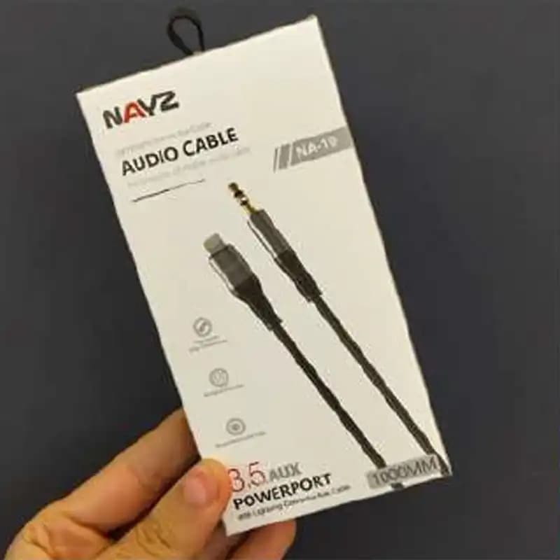 کابل تبدیل لایتنینگ به AUX آیفون | دارای تراشه DAC
