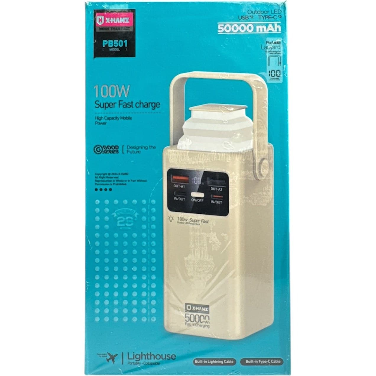 پاور بانک XHANZ 50000 مدل PB501 — تصویر ۵