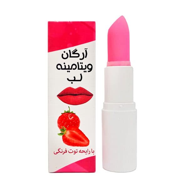 🍓 بالم لب توت فرنگی 🍓 برند نیکا
