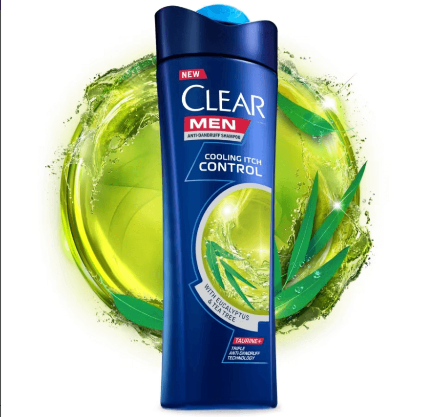 شامپو ضد شوره و ضد خارش جدید آقایان کلیر مدل Clear Cooling Itch Control حجم 315 میلی لیتر