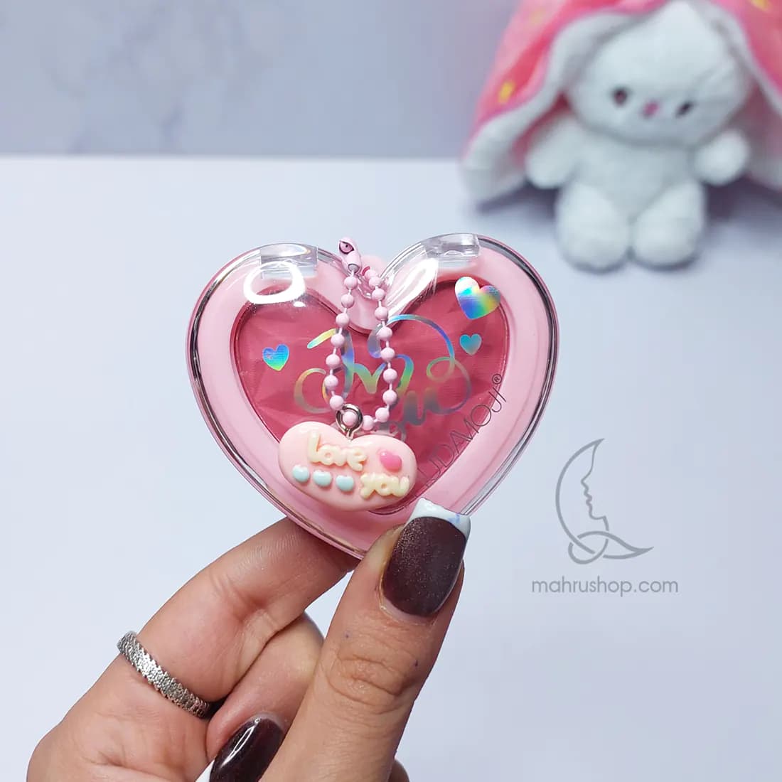 رژگونه قلبی آویز دار — تصویر ۲