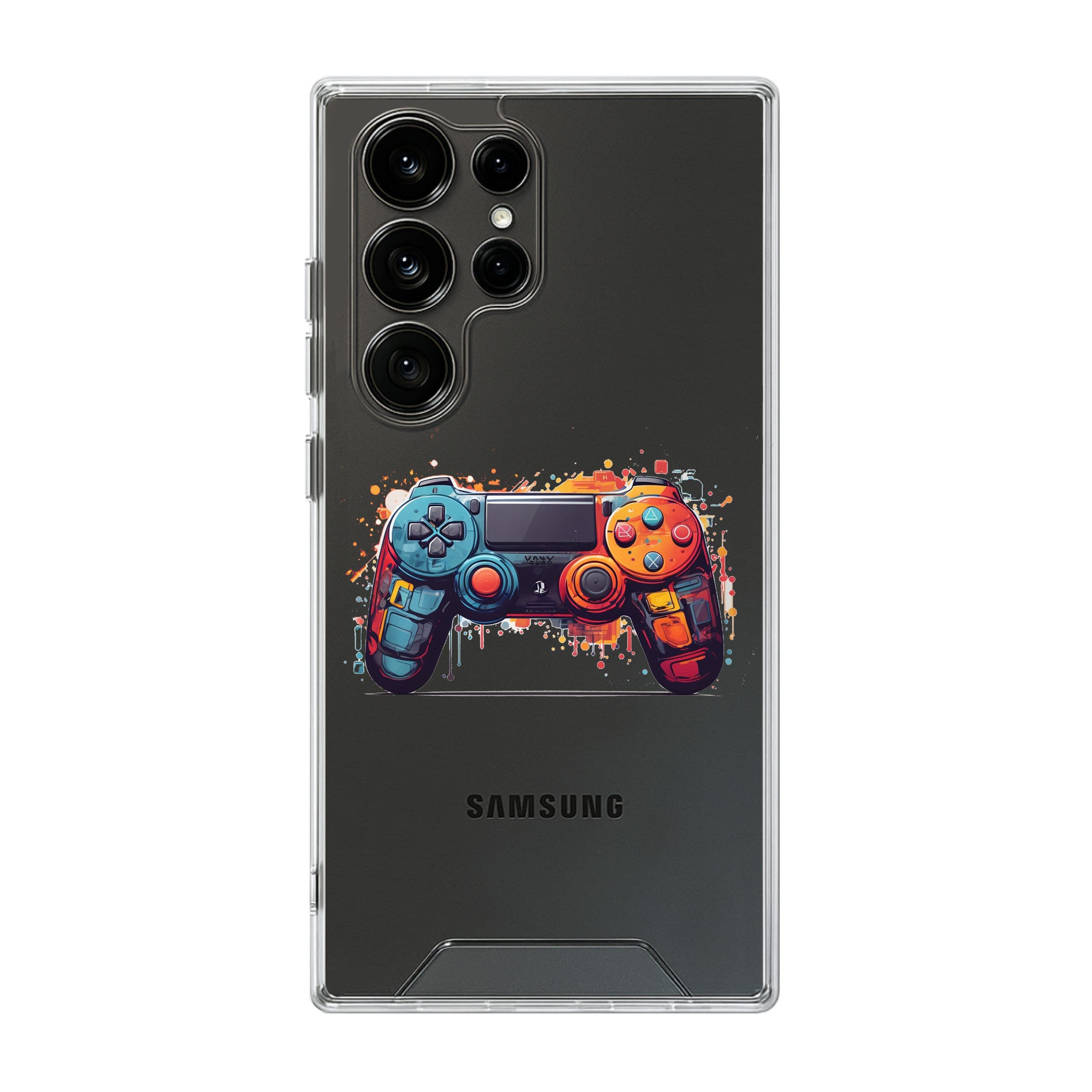 قاب شفاف چاپی طرح دسته پلی استیشن 4 مدل PS4 Controller کد T0014 مناسب برای گوشی موبایل اپل آیفون Apple iPhone 7 / 8 / SE 2020 / 7 Plus / 8 Plus / X / XS / XR / XS Max / 11 / 11 Pro / 11 Pro Max / 12 / — تصویر ۴