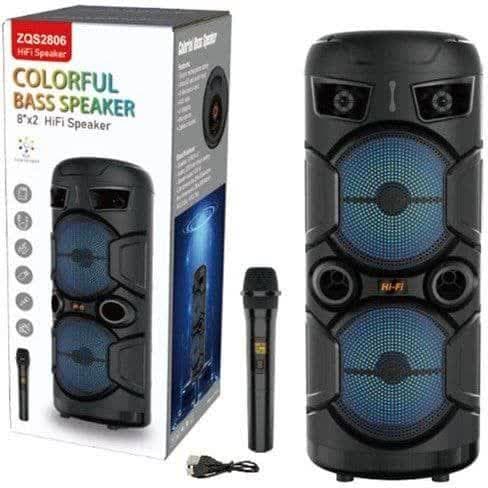 اسپیکر بلوتوث مدل ZQS 2806 اینچ 16(2×8)