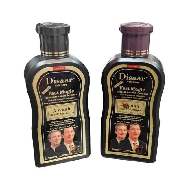 شامپو رنگ ۲ در ۱ دیسار | Disaar Hair Care Fast Magic