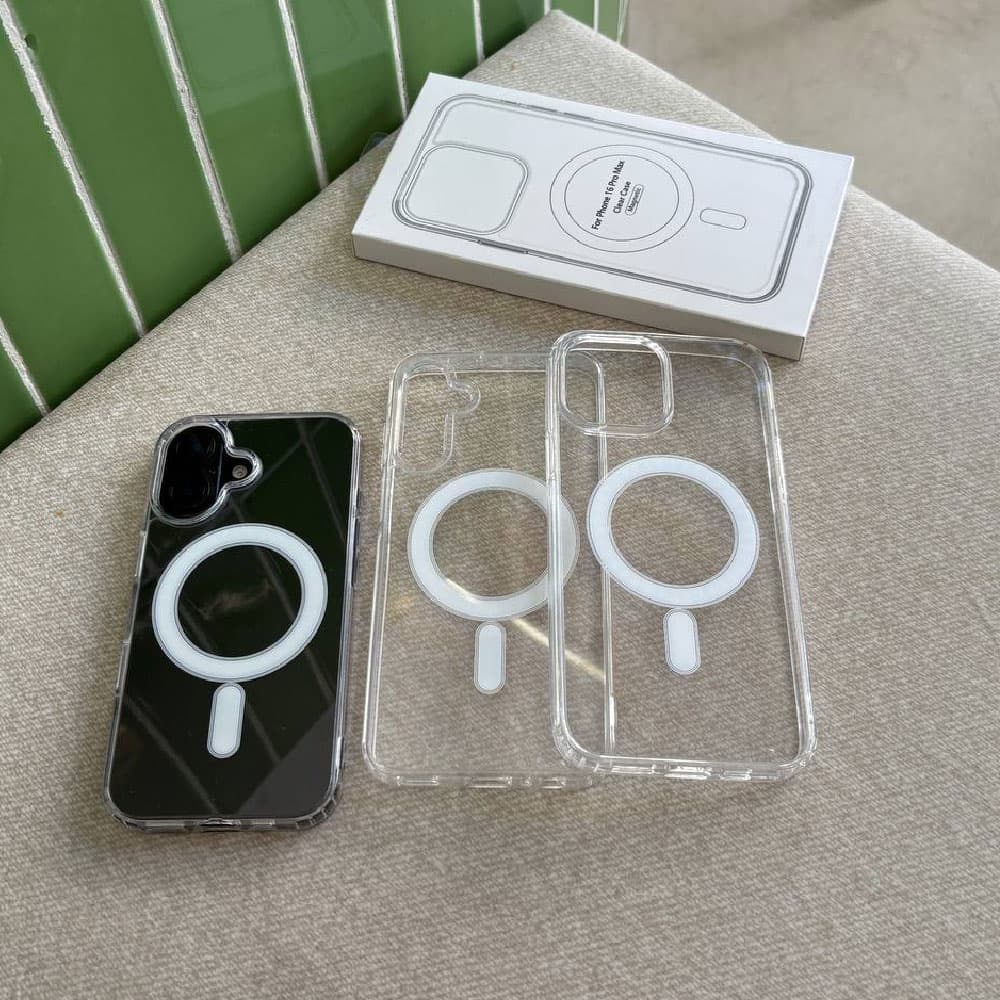 قاب شفاف مگ سیف مناسب برای گوشی موبایل سامسونگ گلکسی Samsung Galaxy A05 / A05S / A06 / A07 / A13 / A14 / A15 / A16 / A17 / A23 / A24 / A26 / A35 / A36 / A54 / A55 / A56 / S21 FE / S23 FE / S24 FE / S2 — تصویر ۳