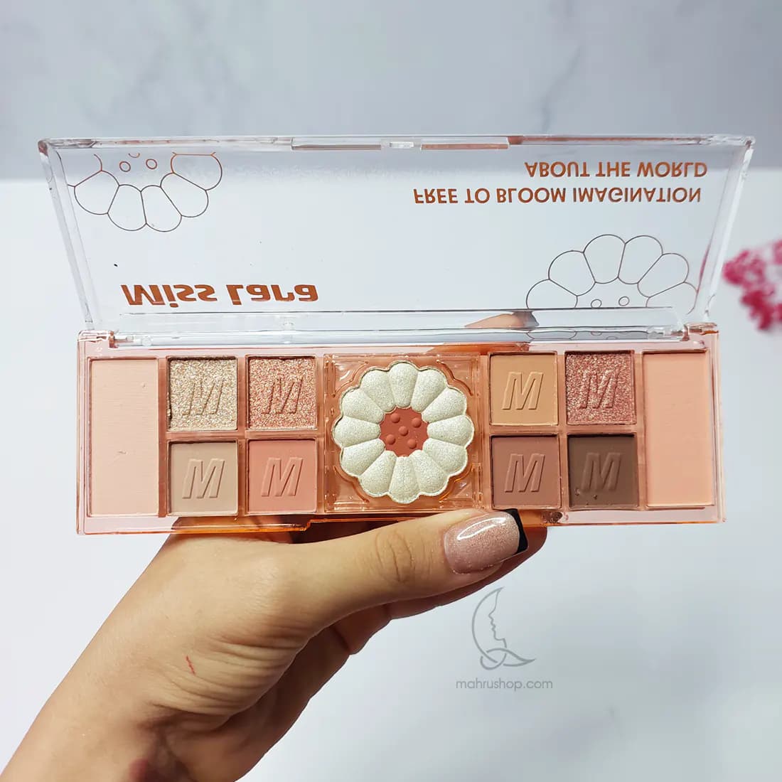 پالت سایه میس لارا طرح بابونه