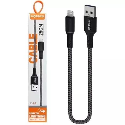 کابل شارژ مسکو USB to Lightning مدل MOSSCO LPES-22-IP