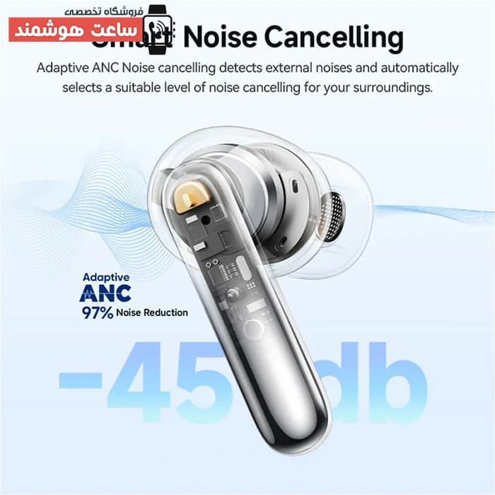 ایرپاد بلوتوثی QCY مدل Melobuds N50 — تصویر ۱۱