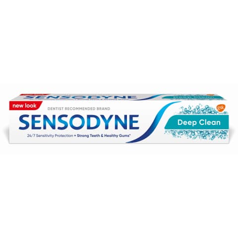 خمیردندان سنسوداین دیپ کلین ۱۰۰ گرم | Sensodyne deep clean toothpaste