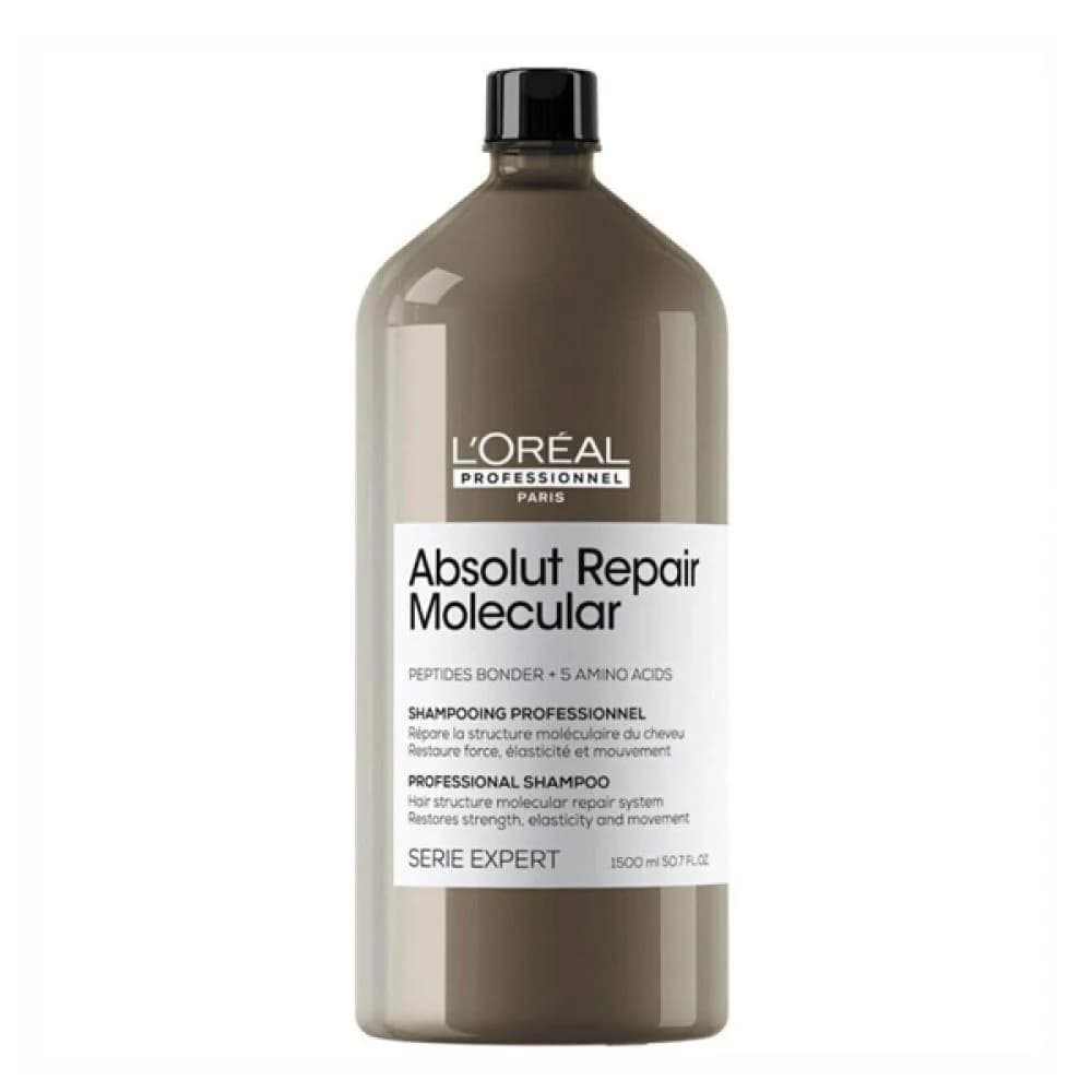 شامپو مخصوص موهای آسیب دیده زیاد لورال پروفشنال مدل ابسولوت ریپیر مولکولار (Absolut Repair Molecular ) — تصویر ۲