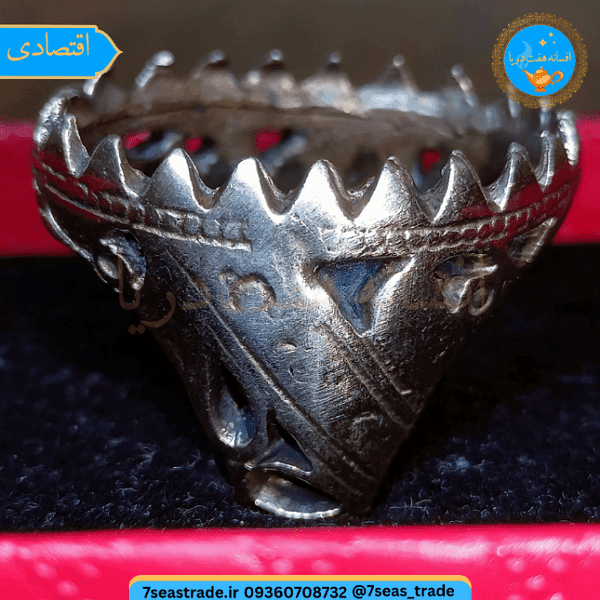 رکاب فاخر دست ساز نقره عیار ۸۵۰ مدل «مجتبی»