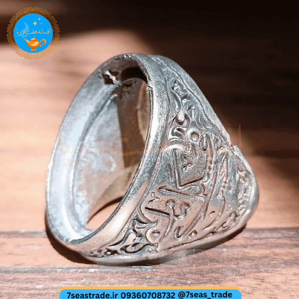 رکاب فاخر دست ساز سنگین نقره عیار ۸۵۰ مدل «امام حسن عسگری»