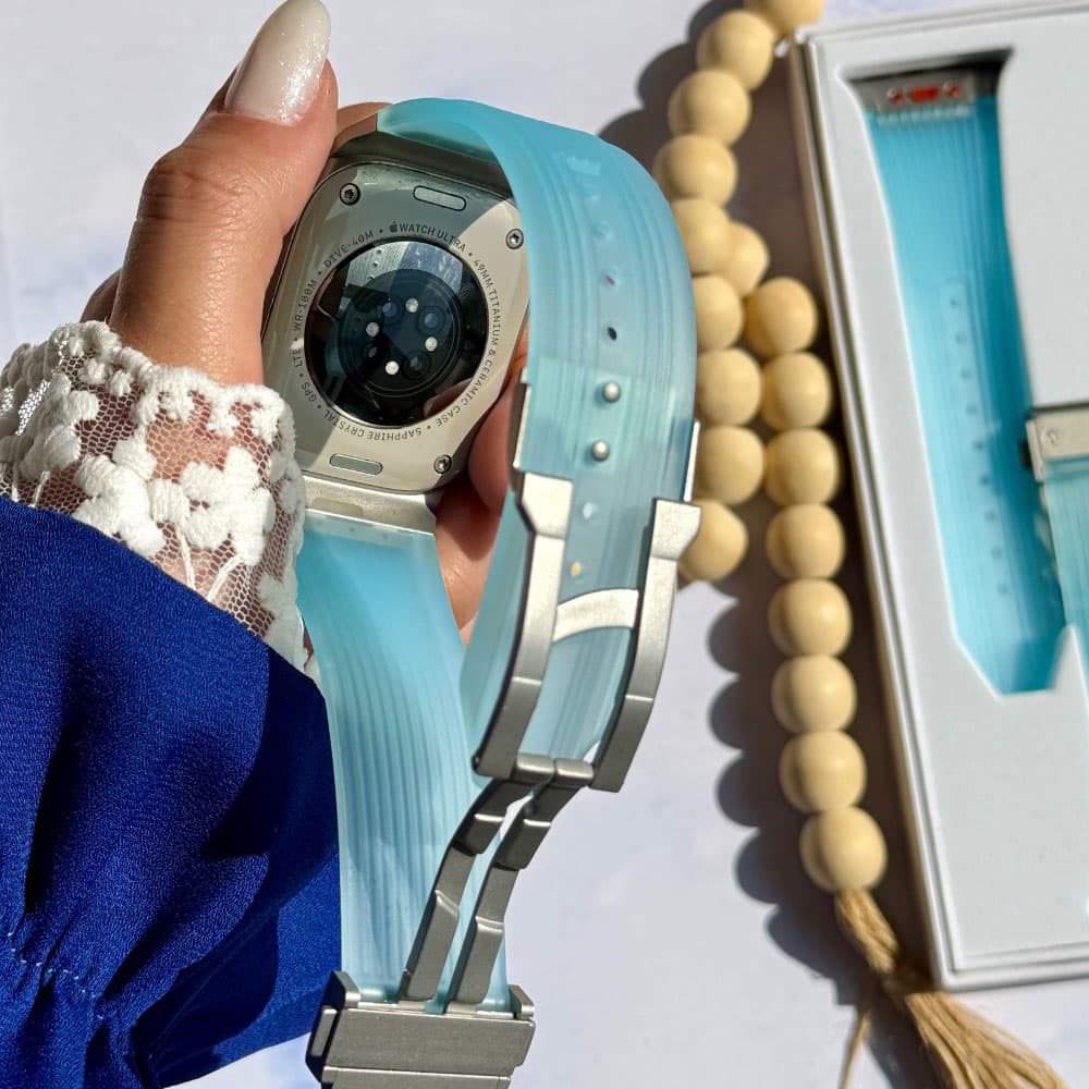 بند اپل واچ Redefine کد mb مناسب برای اپل واچ سری Apple Watch 1 , 2 , 3 , 4 , 5 , 6 , 7 , 8 , 9 , 10 , SE , Ultra 1 , Ultra 2 سایز 42 , 44 , 45 , 46 , 49 میلی متر — تصویر ۴