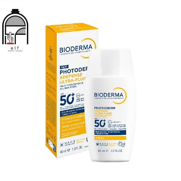 ضد آفتاب بایودرما Photoderm XDefense اولترا فلوئید SPF50+ حجم 40 میل اورجینال – Bioderma Photoderm XDefense Ultra-Fluid