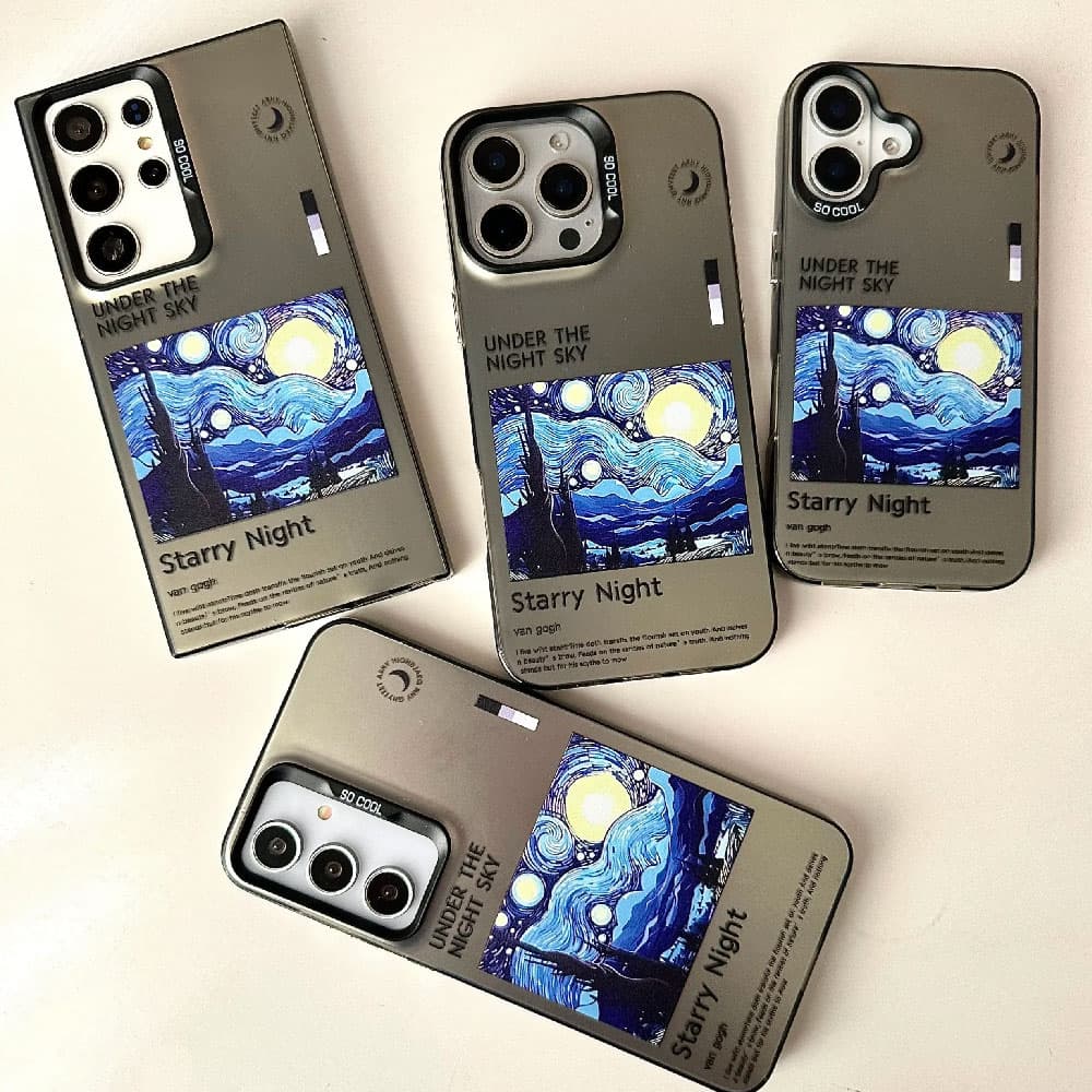 قاب ونگوگ Starry Night مناسب برای گوشی موبایل شیائومی ردمی Xiaomi Redmi Note 11S / Note 11 4G / Note 11 Pro / Note 12 Pro 4G / Note 13 Pro 4G / Note 14 4G / Note 14 Pro 4G