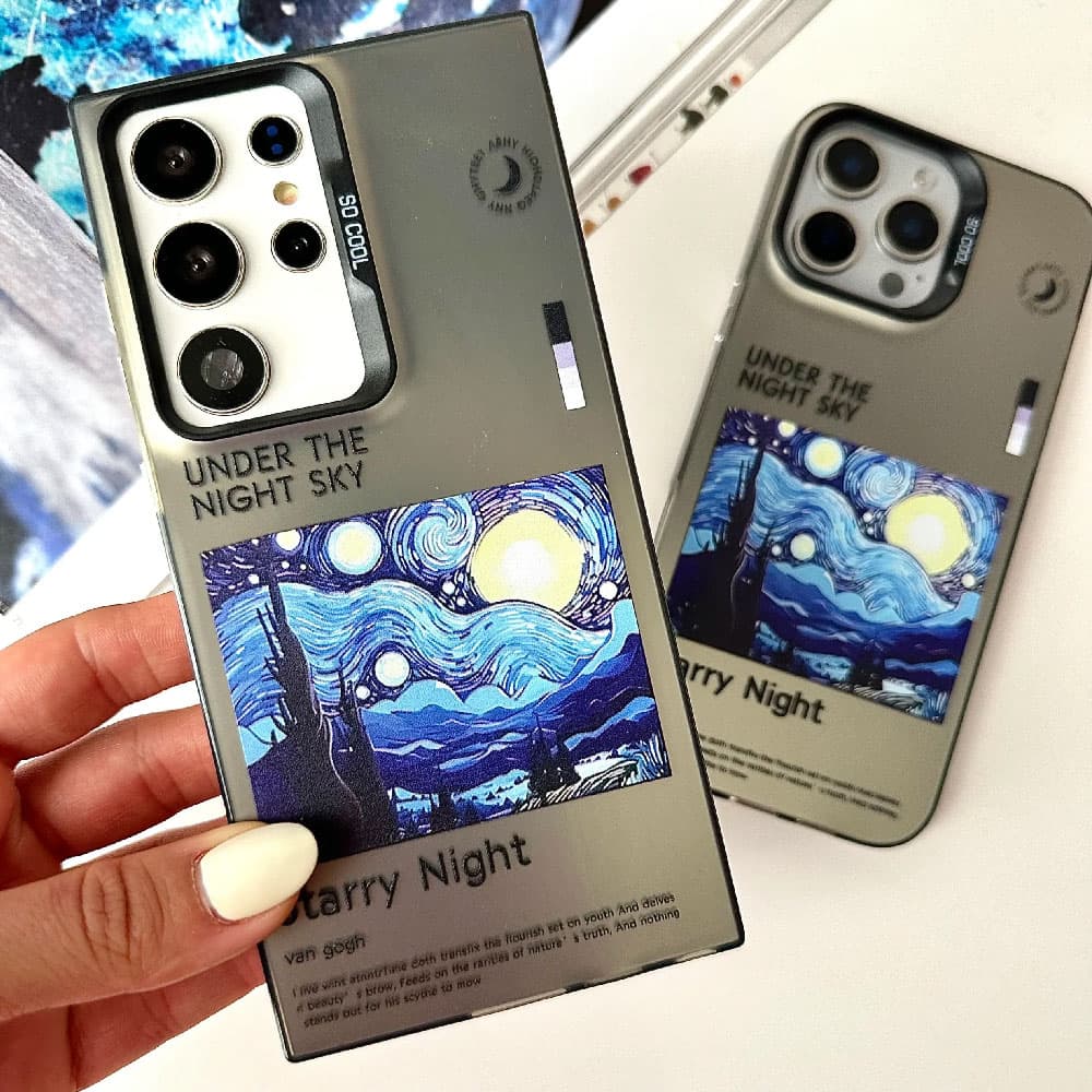 قاب ونگوگ Starry Night مناسب برای گوشی موبایل شیائومی ردمی Xiaomi Redmi Note 11S / Note 11 4G / Note 11 Pro / Note 12 Pro 4G / Note 13 Pro 4G / Note 14 4G / Note 14 Pro 4G — تصویر ۲
