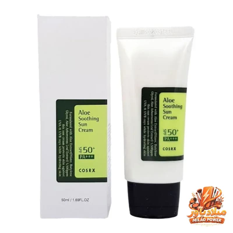 ضدآفتاب آلوئه ورا کوزارکس COSRX SPF50 | مرطوب کننده و سبک
