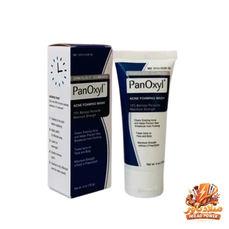 فوم شوینده ضدجوش پانوکسیل PanOxyl | پاکسازی عمیق و ضد آکنه