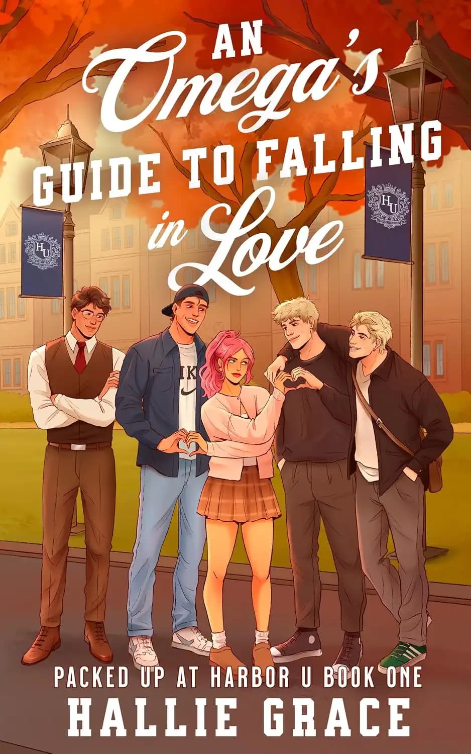 کتاب راهنمای یک امگا برای عاشق شدن (An Omega’s Guide to Falling in Love) نسخه انگلیسی PDF | هالی گریس