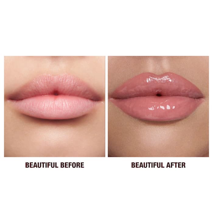 پک جذاب لیپ گلاس و رژلب شارلوت تیلبری NIB Charlotte Tilbury Icon Baby Fresh Pink Gloss & Pink Lipstick Duo — تصویر ۹