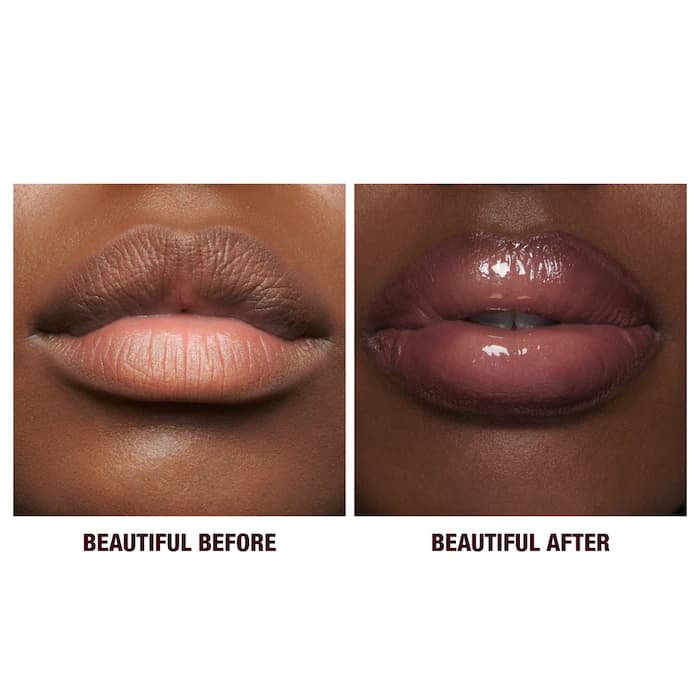 پک جذاب لیپ گلاس و رژلب شارلوت تیلبری NIB Charlotte Tilbury Icon Baby Fresh Pink Gloss & Pink Lipstick Duo — تصویر ۸