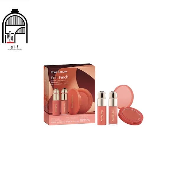ست هدیه آرایش گونه و لب سافت پینچ ریر بیوتی بای سلنا گومز Rare Beauty by Selena Gomez Soft Pinch Cheek & Lip Trio Makeup Gift Set