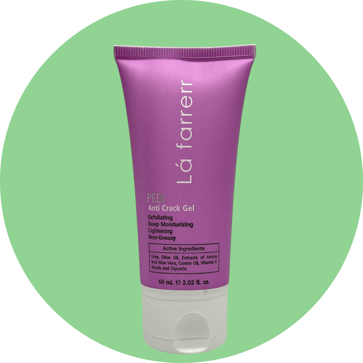 ژل لایه بردار زانو، آرنج و ترک پا لافارر مدل پدی حجم 60 میل/La farrerr Pedi Anti Crack Gel