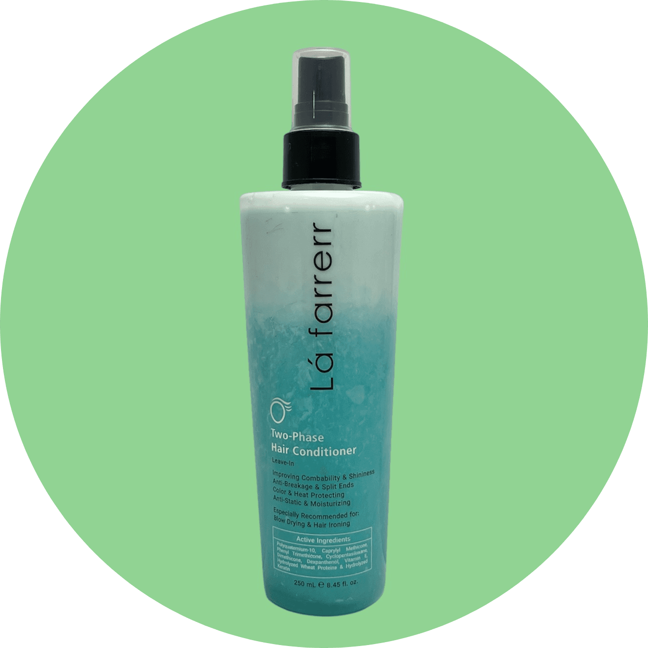 سرم دو فاز نرم کننده و حالت دهنده مو لافارر حجم 250 میل/La Farrerr Two Phase Hair Conditioner Serum