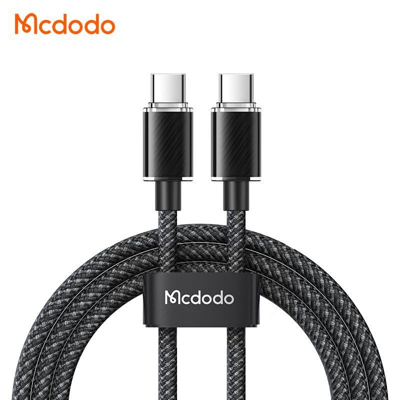 کابل شارژ تایپ سی به تایپ سی 100 وات مک دودو MCDODO CA-3673 طول 180 سانتی‌متر