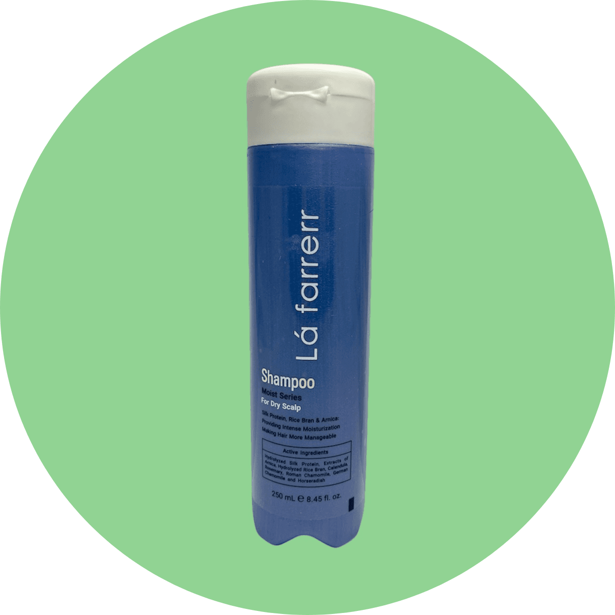 شامپو رطوبت رسان لافارر مناسب موی خشک زبر حجم 250 میل/Lafarrer Moist Therapy Dry Scalp Shampoo