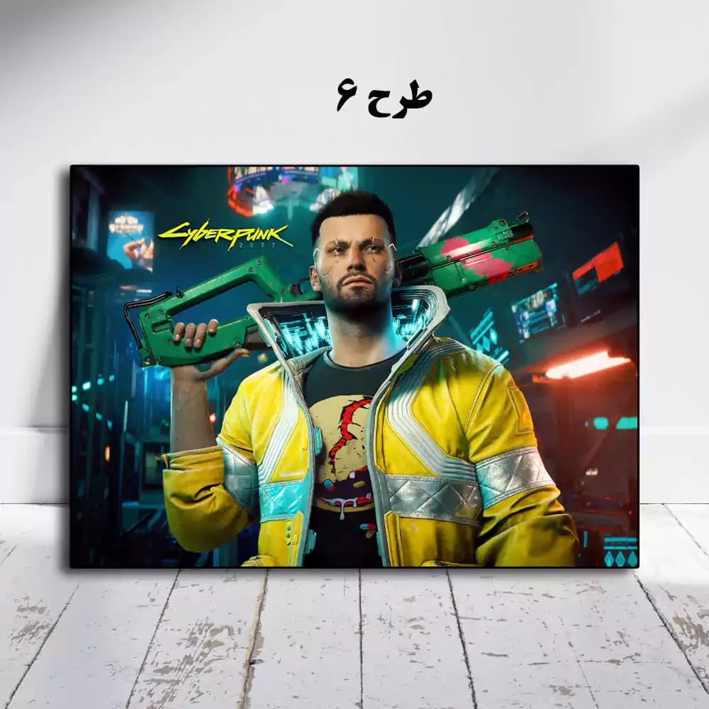 تابلو بازی Cyberpunk 2077 — تصویر ۷