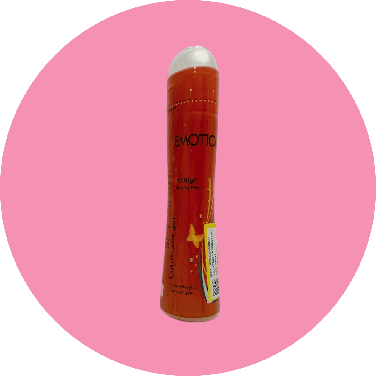 ژل لوبریکانت نارنجی ایموشن/Emotion orange Lubricant Gel