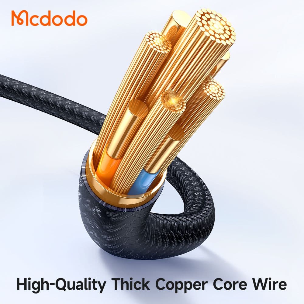 کابل شارژ سریع USB به میکرو 3 آمپر مک دودو MCDODO CA-3990 طول 100 سانتیمتر — تصویر ۶