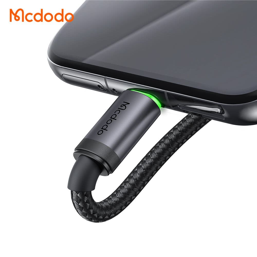 کابل شارژ سریع USB به میکرو 3 آمپر مک دودو MCDODO CA-3990 طول 100 سانتیمتر — تصویر ۵