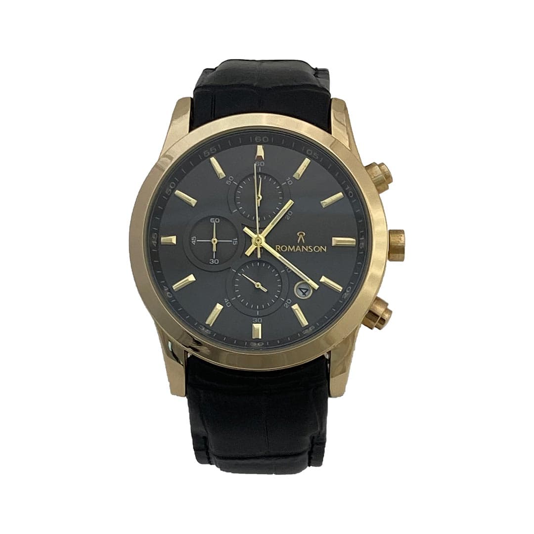 ساعت مچی مردانه رومانسون مدل R6912smgtbm سه موتوره فعال
