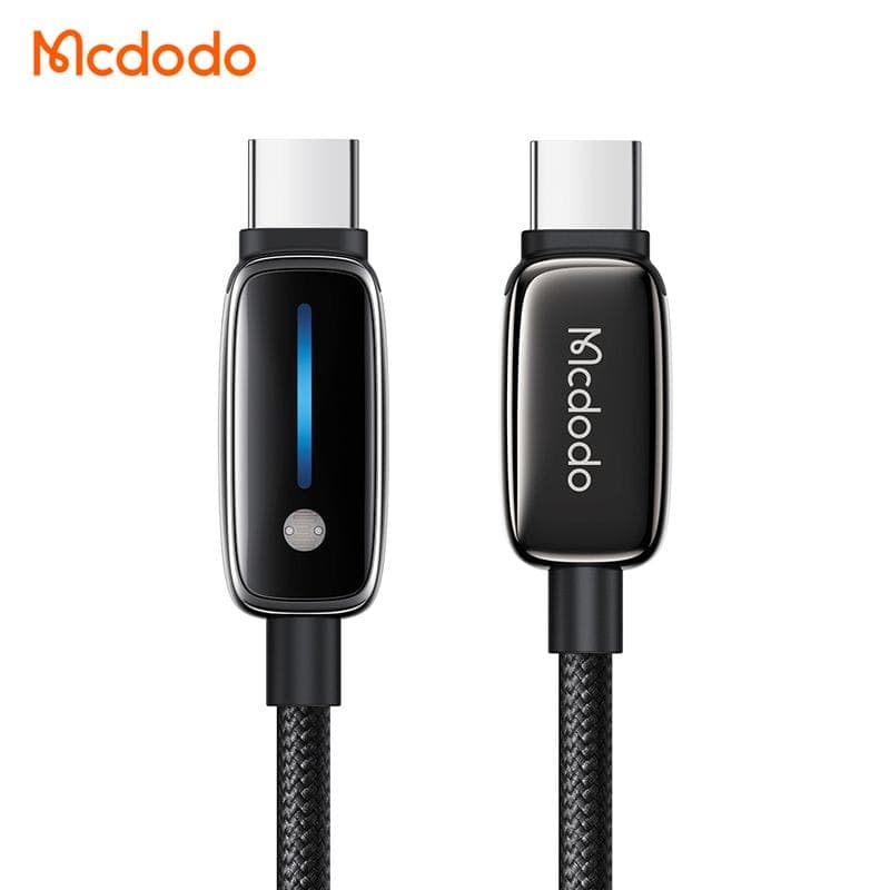 کابل شارژ سریع تایپ سی به تایپ سی 100 وات مک دودو MCDODO CA-0100 طول 120 سانتیمتر — تصویر ۴