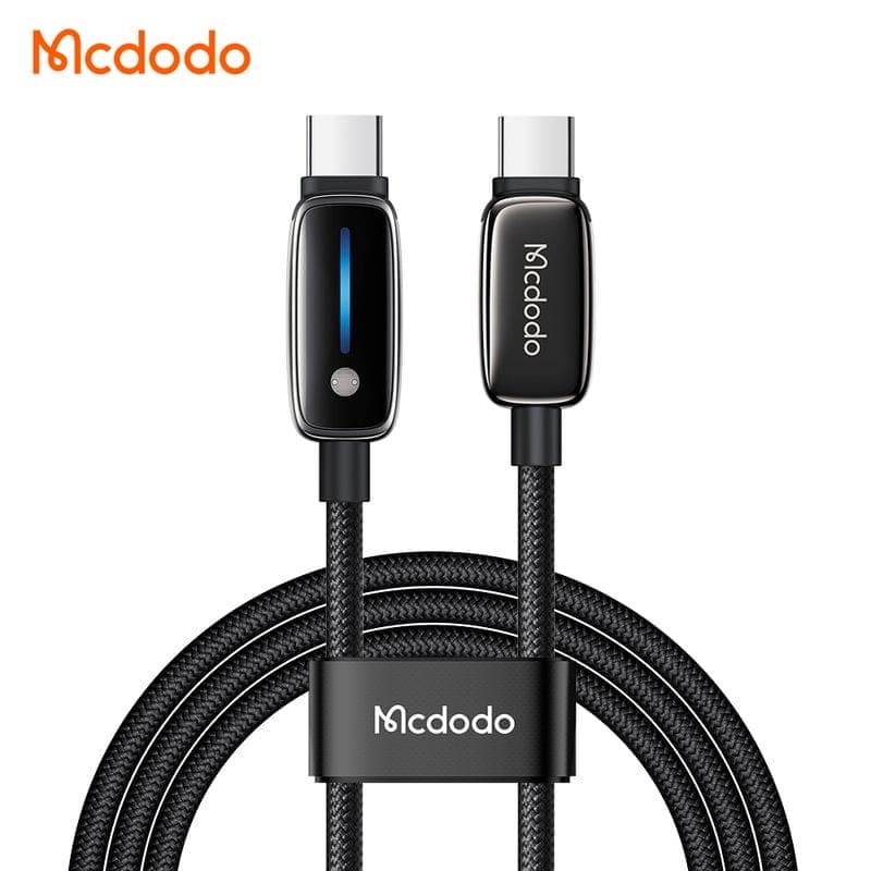 کابل شارژ سریع تایپ سی به تایپ سی 100 وات مک دودو MCDODO CA-0100 طول 120 سانتی‌متر