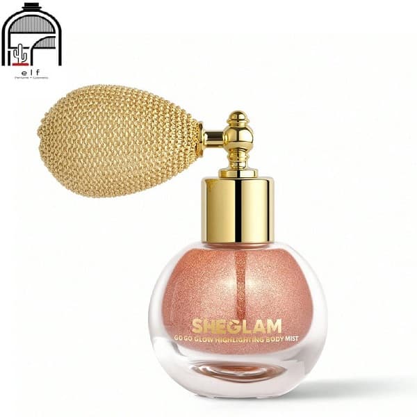 بادی میست هایلایتر بدن Go Go Glow شیگلم Sheglam رنگ Crimson Sparkle