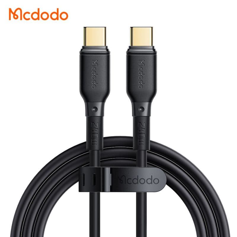 کابل شارژ سریع تایپ سی به تایپ سی 240 واتی مک دودو مدل MCDODO CA-3310