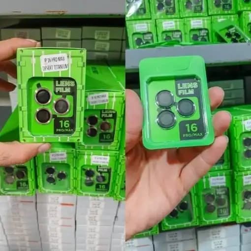 گلس محافظ لنز رینگی مدل شیائومی POCO X7 PRO شیشه ای اورجینال پک دار — تصویر ۳