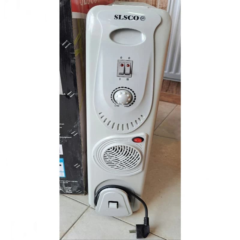 شوفاژ برقی سلسکو ژاپن 15 پره فن دار SLS-15FB — تصویر ۳