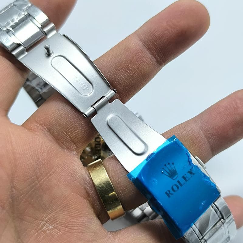 ساعت مردانه رولکس اتوماتیک – پشت شیشه ای – قلب باز – 129301 — تصویر ۵