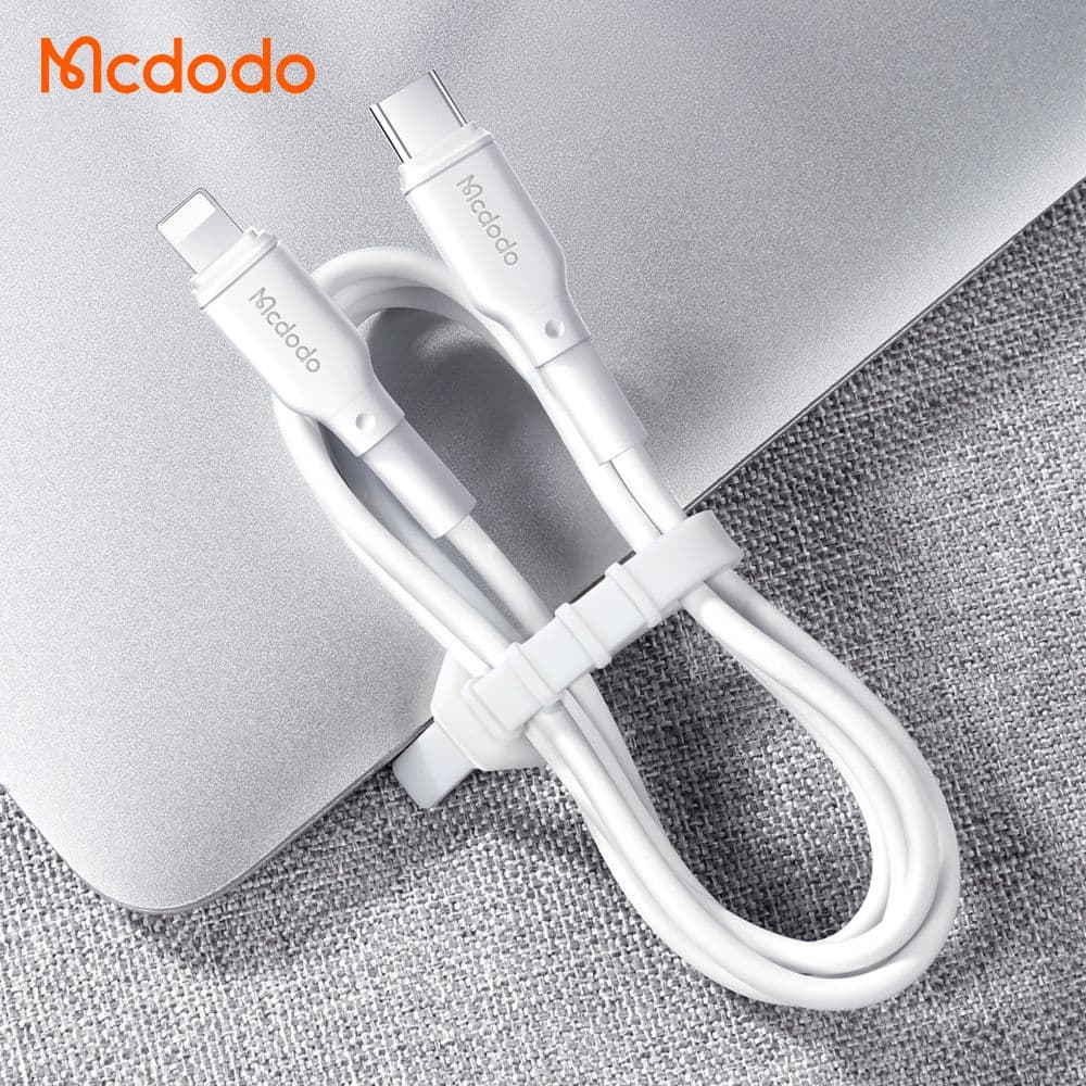 کابل شارژ سریع تایپ سی به لایتنینگ 36 وات 3 آمپر مک دودو MCDODO CA-7290 طول 120 سانتی‌متر — تصویر ۲