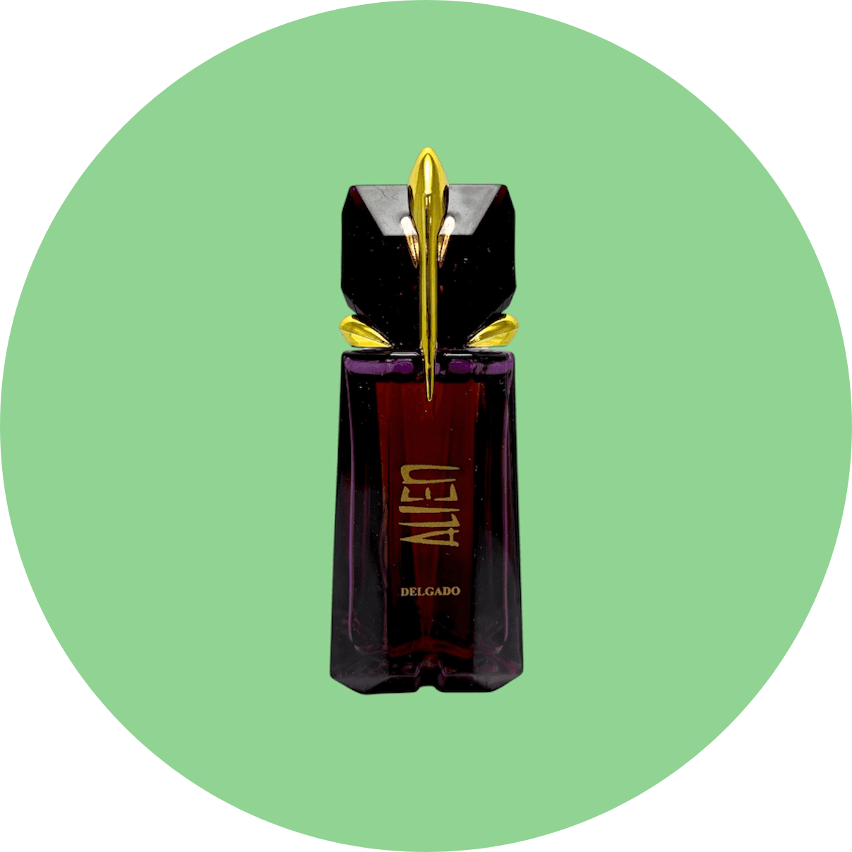 ادکلن زنانه جیبی دلگادو مدل الین حجم 25 میل/Delgado women’s pocket perfume, Alien model