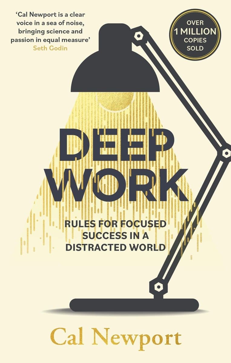 کتاب صوتی کار عمیق (Deep Work) نسخه انگلیسی | کال نیوپورت