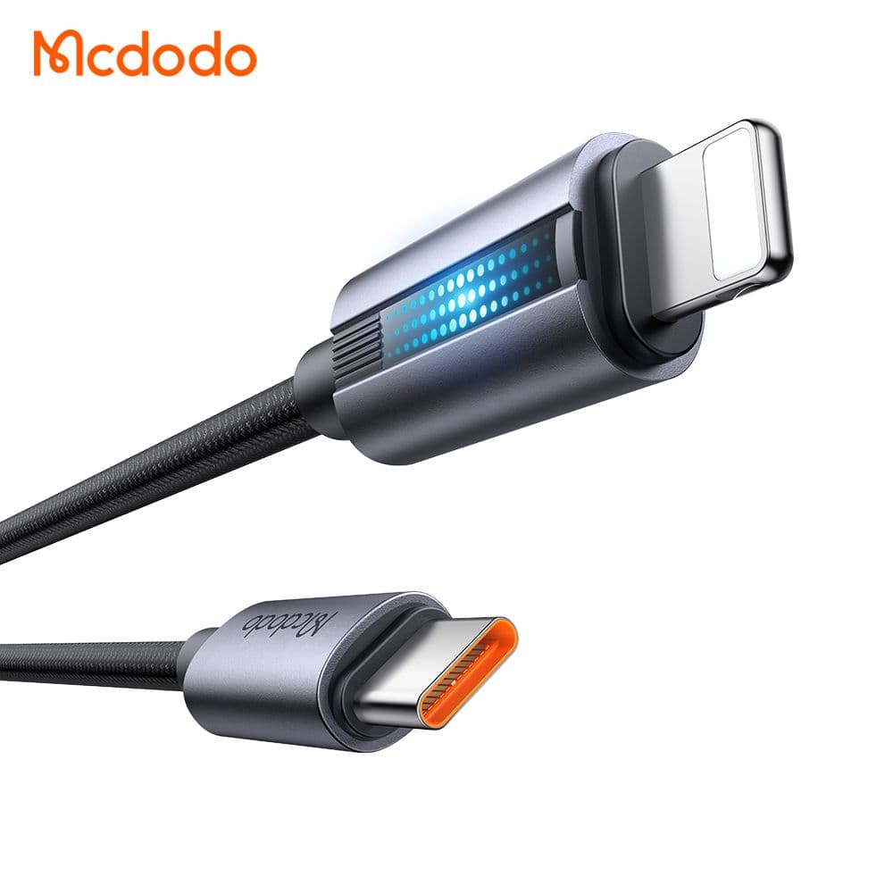 کابل شارژ سریع تایپ سی به لایتنینگ 36 واتی مک دودو مدل MCDODO CA-5710 — تصویر ۴