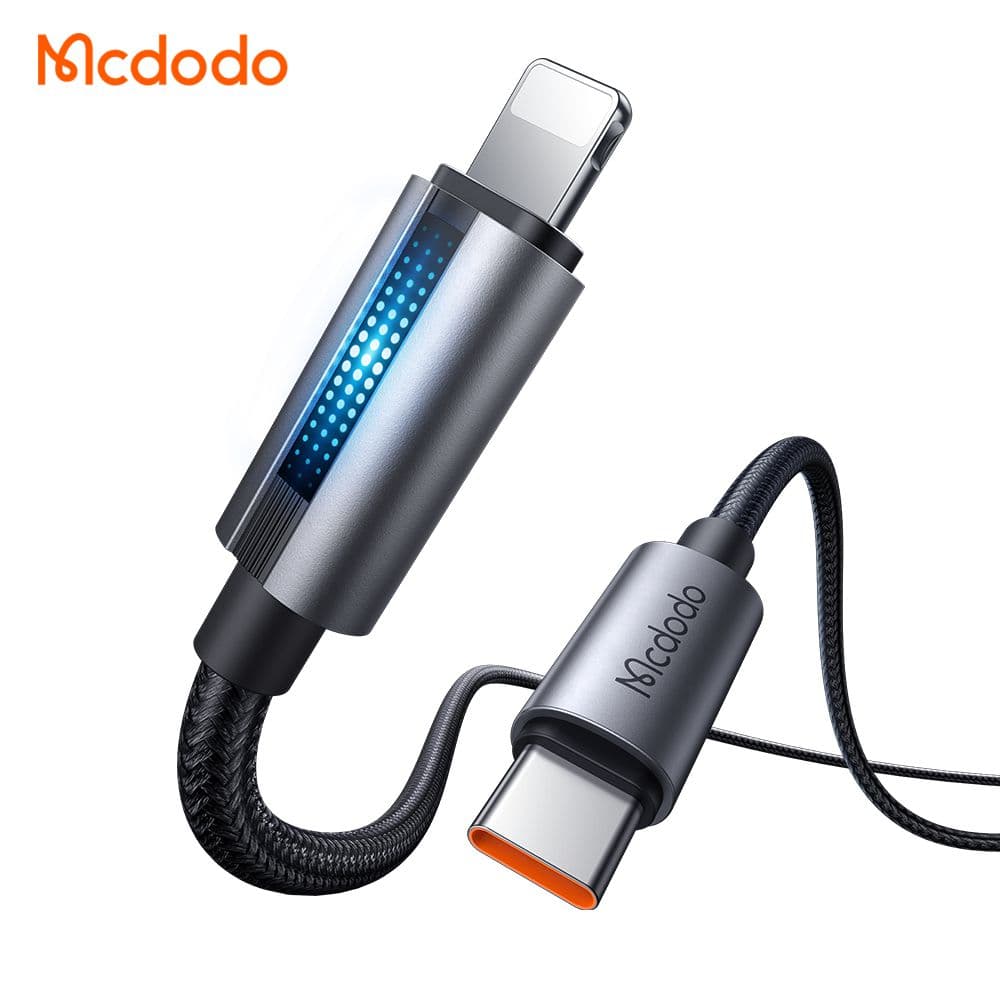 کابل شارژ سریع تایپ سی به لایتنینگ 36 واتی مک دودو مدل MCDODO CA-5710 — تصویر ۳