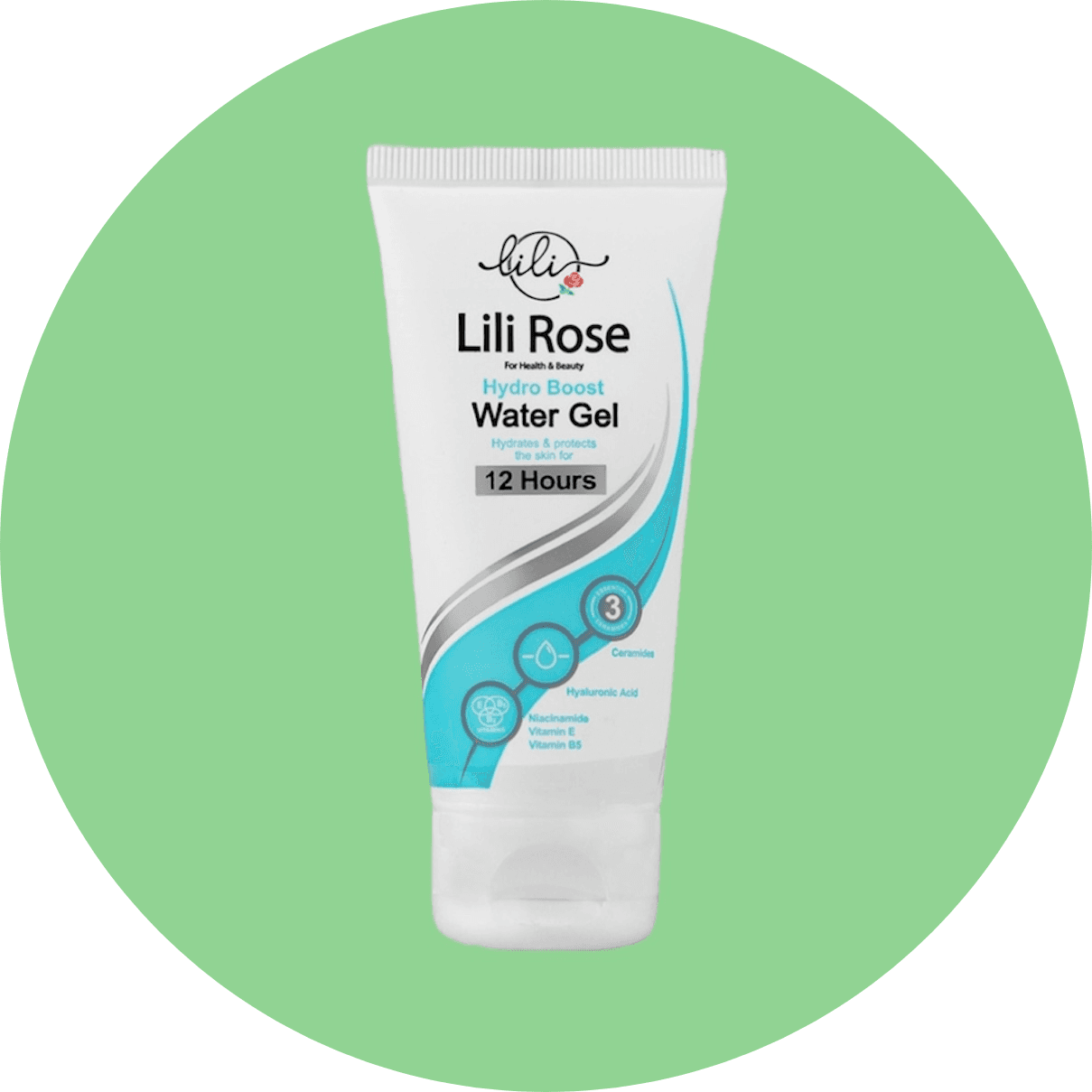 ژل آبرسان لی لی رز مدل هیدروبوست حجم 50 میل/Lili Rose Hydro Boost Water Gel