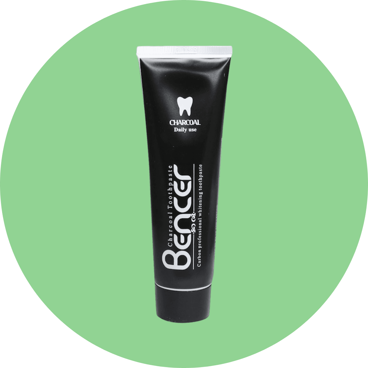 خميردندان زغالی بنسر 120 گرم/Bencer Charcoal Toothpaste
